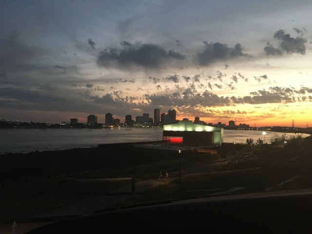 The Mississippi at Sunset